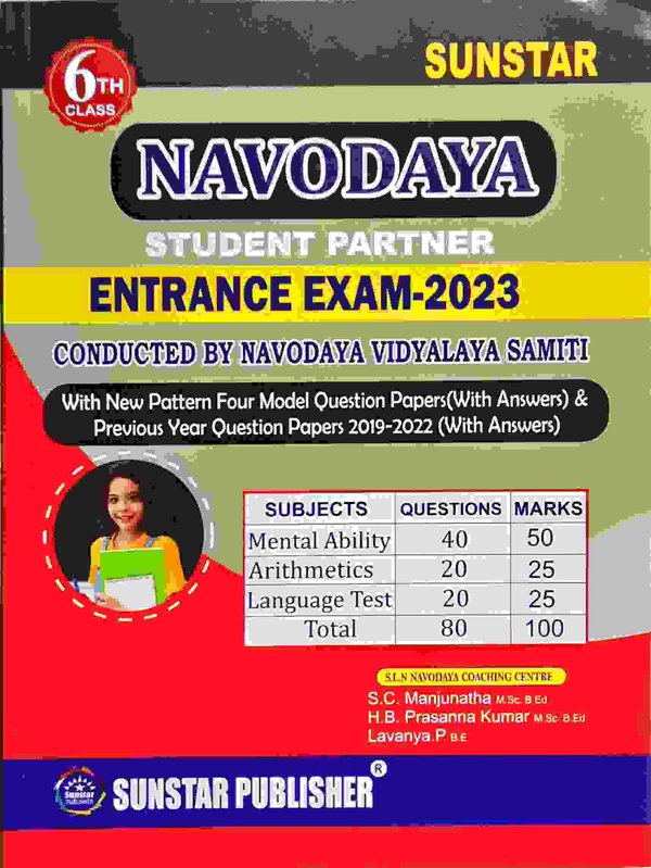 Navodaya Student Partner -2023 SunStar