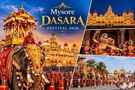 ಮೈಸೂರು ದಸರಾ ಜಂಬೂಸವಾರಿ 2026: ಪ್ರಶಾಂತ ಆನೆ ಹೆಜ್ಜೆಗೆ ಜಗದಗಲ ವೈಭವ! ನೆರೆಯ ಸಿಎಂಗಳು, ತಾರೆಗಳ ಭಾಗಿ