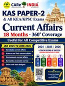 CARe India Current Affairs (18 Months – 360° Coverage)