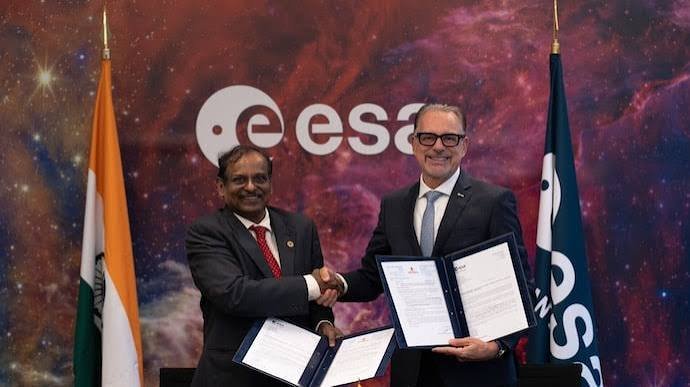ISRO – ESA ಬಾಹ್ಯಾಕಾಶ ಸಹಕಾರ ಒಪ್ಪಂದ 2032ರವರೆಗೆ ವಿಸ್ತರಣೆ