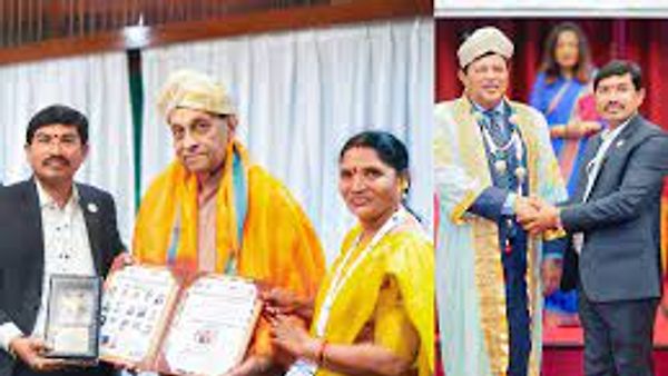 G20 ಶೃಂಗಸಭೆಯಲ್ಲಿ ಡಾ. ಶ್ರೀನಿವಾಸ್ ನಾಯಕ್ ಧಾರಾವತ್ ಅವರಿಗೆ ಗ್ಲೋಬಲ್ ಐಕಾನ್ ಪ್ರಶಸ್ತಿ ಪ್ರಧಾನ