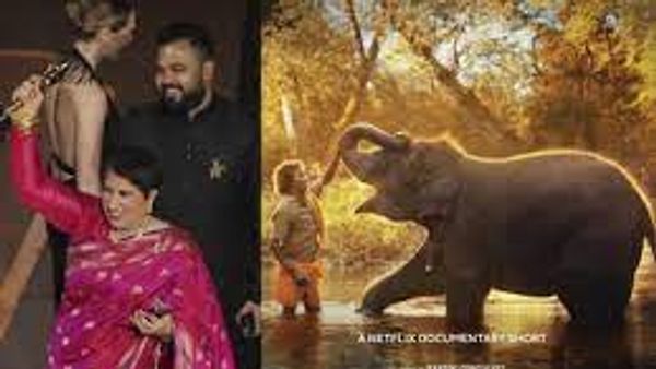 ಭಾರತದ 'ದಿ ಎಲಿಫೆಂಟ್ ವಿಸ್ಪರರ್ಸ್' ಡಾಕ್ಯುಮೆಂಟರಿಗೆ ಆಸ್ಕರ್ ಪ್ರಶಸ್ತಿ
