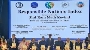 ಜವಾಬ್ದಾರಿಯುತ ರಾಷ್ಟ್ರಗಳ ಸೂಚ್ಯಂಕ 2026: ಭಾರತಕ್ಕೆ 16ನೇ ಸ್ಥಾನ