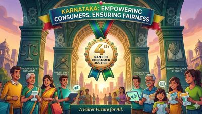 ದೇಶದ ಮೊದಲ 'ಗ್ರಾಹಕ ನ್ಯಾಯ 2026' ವರದಿ ಬಿಡುಗಡೆ: ಕರ್ನಾಟಕಕ್ಕೆ ದೇಶದಲ್ಲೇ 4ನೇ ಸ್ಥಾನ