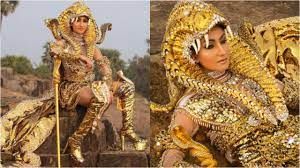 'ಮಿಸ್ ಇಂಡಿಯಾ ವರ್ಲ್ಡ್ ನವದೀಪ್ ಕೌರ್'ಗೆ ಅತ್ಯುತ್ತಮ ರಾಷ್ಟ್ರೀಯ ವೇಷಭೂಷಣ ಪ್ರಶಸ್ತಿ