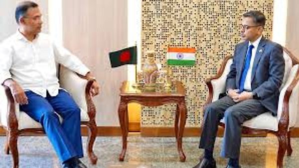 ಬಾಂಗ್ಲಾ ನೂತನ ಪ್ರಧಾನಿ ತಾರಿಕ್ ರೆಹಮಾನ್ ಭೇಟಿಯಾದ ಭಾರತದ ರಾಯಭಾರಿ ಪ್ರಣಯ್ ವರ್ಮಾ