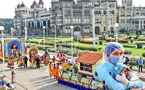 ವಿಶ್ವ ವಿಖ್ಯಾತ ಐತಿಹಾಸಿಕ ದಸರಾ ಜಂಬೂಸವಾರಿ ಯಶಸ್ವಿ