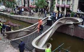 ಆಮ್ಸ್ಟರ್‌ಡ್ಯಾಮ್‌(Amsterdam)ನಲ್ಲಿ ವಿಶ್ವದ ಮೊದಲ 3D ಮುದ್ರಿತ ಉಕ್ಕಿನ ಸೇತುವೆ ಪ್ರಾರಂಭ