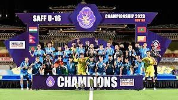 ಭಾರತ : SAFF U16 ಚಾಂಪಿಯನ್‌ಶಿಪ್ ಕಿರೀಟ ಪಡೆದುಕೊಂಡಿತು