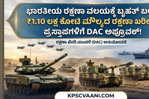 ಭಾರತೀಯ ರಕ್ಷಣಾ ವಲಯಕ್ಕೆ ಬೃಹತ್ ಬಲ: ₹1.10 ಲಕ್ಷ ಕೋಟಿ ಮೌಲ್ಯದ ರಕ್ಷಣಾ ಖರೀದಿ ಪ್ರಸ್ತಾಪಗಳಿಗೆ DAC ಅಪ್ರೂವಲ್!