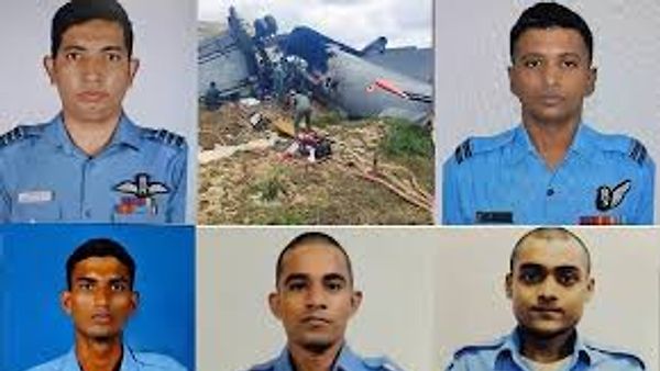 ಅಸ್ಸಾಂನಲ್ಲಿ ಭಾರತೀಯ ವಾಯುಪಡೆಯ AN-32 ವಿಮಾನ ಪತನ; ಐವರು ಯೋಧರು ಹುತಾತ್ಮ!