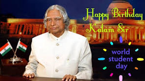 ವಿಶ್ವ ವಿದ್ಯಾರ್ಥಿಗಳ ದಿನ : ಭಾರತ ರತ್ನ ಡಾ.ಎಪಿಜೆ ಅಬ್ದುಲ್ ಕಲಾಂರ 89ನೇ ಜನ್ಮದಿನ
