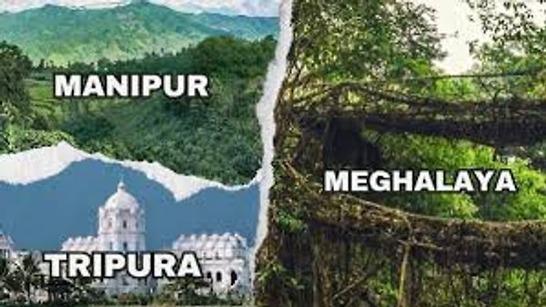 ತ್ರಿಪುರಾ, ಮಣಿಪುರ, ಮೇಘಾಲಯ 54ನೇ ರಾಜ್ಯೋತ್ಸವ ಸಂಭ್ರಮ