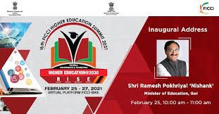 16 ನೇ FICCI ಉನ್ನತ ಶಿಕ್ಷಣ ಶೃಂಗಸಭೆ