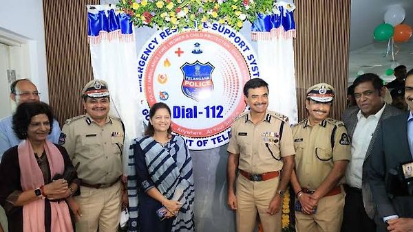 ತೆಲಂಗಾಣದಲ್ಲಿ AI ಆಧಾರಿತ ‘ಡಯಲ್ 112’ ತುರ್ತು ಸೇವೆ ಚಾಲನೆ: ಪ್ರತಿಕ್ರಿಯೆ ಅವಧಿ ಕಡಿತ