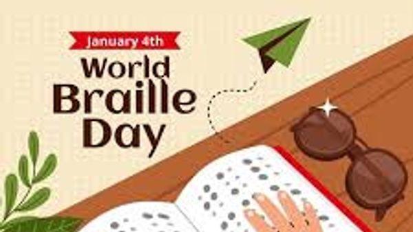 ಜನವರಿ-4 ವಿಶ್ವ ಬ್ರೈಲ್ ದಿನ: ದೃಷ್ಟಿಹೀನರ ಅಕ್ಷರಜ್ಞಾನಕ್ಕೆ ಗೌರವ