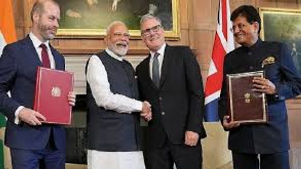 ಭಾರತ-ಬ್ರಿಟನ್ ಐತಿಹಾಸಿಕ ಮುಕ್ತ ವ್ಯಾಪಾರ ಒಪ್ಪಂದ