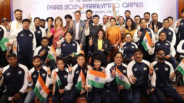 ಪ್ಯಾರಾಲಿಂಪಿಕ್ಸ್ ಗೇಮ್ಸ್ 2024: ಭಾರತ ಪ್ಯಾರಾಲಿಂಪಿಕ್ಸ್ ತಂಡಕ್ಕೆ ಬೀಳ್ಕೊಡುಗೆ