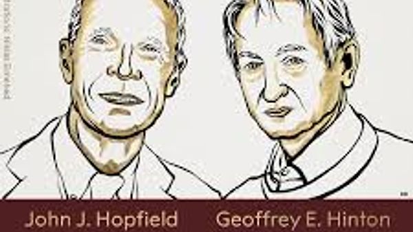 Nobel Prize 2024: ಜಾನ್ ಜೆ. ಹಾಪ್‌ಫೀಲ್ಡ್ ಮತ್ತು ಜೆಫ್ರಿ ಇ. ಹಿಂಟನ್​​ಗೆ ಭೌತಶಾಸ್ತ್ರದ ನೊಬೆಲ್ ಪ್ರಶಸ್ತಿ