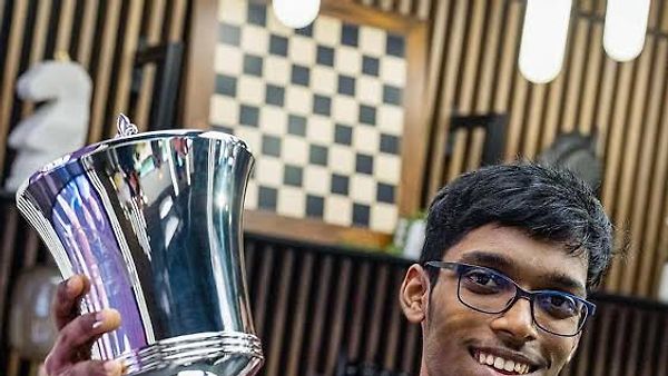 ಸಿಂಕೆಫೀಲ್ಡ್ ಕಪ್ 2026: ಉಜ್ಬೇಕಿಸ್ತಾನ್‌ನ ಸಿಂಡರೋವ್ ವಿರುದ್ಧ ಭಾರತದ ಗ್ಯಾಂಡ್‌ಮಾಸ್ಟರ್ ಪ್ರಜ್ಞಾನಂದಗೆ ರೋಚಕ ಗೆಲುವು!