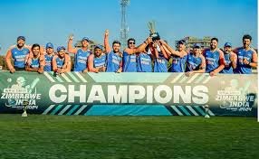 ಜಿಂಬಾಬ್ವೆ ವಿರುದ್ಧ ಯುವ ಭಾರತಕ್ಕೆ 4-1 ಅಂತರದಿಂದ ಸರಣಿ ಜಯ
