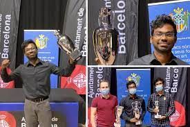 ಬಾರ್ಸಿಲೋನಾ ಓಪನ್ ಚೆಸ್ ಟೂರ್ನಿಯ ಪ್ರಶಸ್ತಿ ಗೆದ್ದ ಎಸ್‌.ಪಿ. ಸೇತುರಾಮನ್
