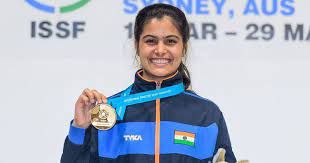 ಮನು ಭಾಕರ್‌ಗೆ ವಿಶ್ವ ಜೂನಿಯರ್‌ ಶೂಟಿಂಗ್ ಚಾಂಪಿಯನ್‌ಷಿಪ್ ನಲ್ಲಿ ಚಿನ್ನ
