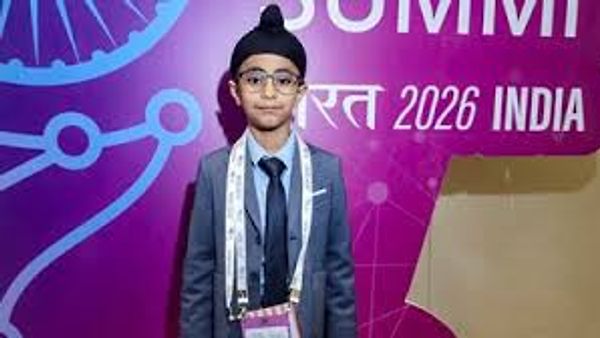 ಇಂಡಿಯಾ AI ಶೃಂಗಸಭೆ 2026'ರಲ್ಲಿ ವಿಶ್ವದ ಗಮನ ಸೆಳೆದ 8 ವರ್ಷದ ಬಾಲಕ ರಣವೀರ್