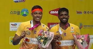ಬ್ಯಾಡ್ಮಿಂಟನ್ ಡಬಲ್ಸ್ ನಲ್ಲಿ ಅಗ್ರ ಕ್ರಮಾಂಕಕ್ಕೇರಿದ ಸಾತ್ವಿಕ್ - ಚಿರಾಗ್