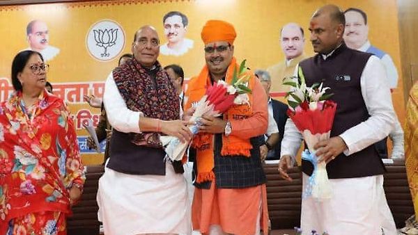 ರಾಜಸ್ತಾನದ 14 ನೇ ಮುಖ್ಯಮಂತ್ರಿಯಾಗಿ ಭಜನ್ ಲಾಲ್ ಪ್ರಮಾಣ ವಚನ ಸ್ವೀಕಾರ