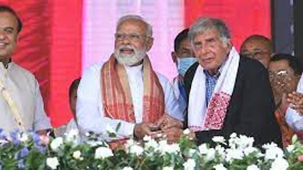 ಪ್ರಧಾನಿ ಹಾಗೂ ರತನ್​ ಟಾಟಾ ಅವರಿಂದ ಅಸ್ಸಾಂನಲ್ಲಿ '7' ಅತ್ಯಾಧುನಿಕ ಕ್ಯಾನ್ಸರ್ ಆಸ್ಪತ್ರೆಗೆ ಚಾಲನೆ