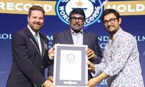 ಗಿನ್ನಿಸ್ ದಾಖಲೆಗೆ ಸೇರ್ಪಡೆಯಾದ ಮೆಗಾಸ್ಟಾರ್ ಚಿರಂಜೀವಿ
