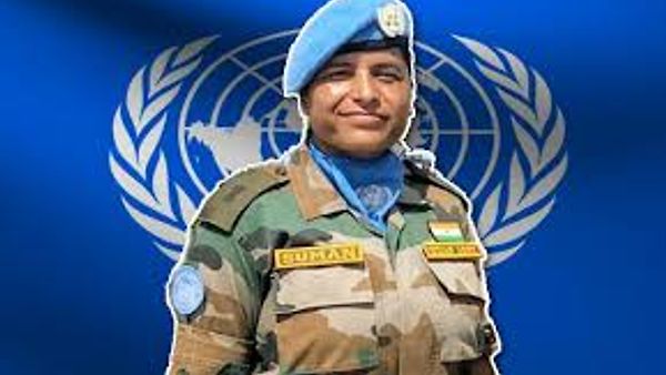 ಭಾರತೀಯ ಶಾಂತಿಪಾಲಕ ಮಹಿಳಾ ಸೇನಾಧಿಕಾರಿಗೆ ವಿಶ್ವಸಂಸ್ಥೆಯ ಪ್ರತಿಷ್ಠಿತ ಪ್ರಶಸ್ತಿ