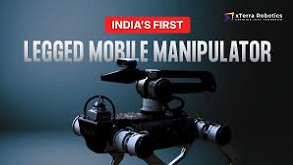 ಭಾರತದ ಮೊದಲ ಸ್ವದೇಶಿ ಲೆಗ್ಡ್ ಮೊಬೈಲ್ ಮ್ಯಾನಿಪ್ಯುಲೇಟರ್ 'SCORP' ಅನಾವರಣ