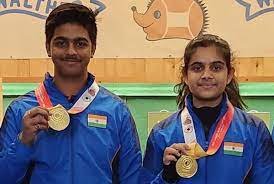 ಐಎಸ್ಎಸ್ಎಫ್ ಜೂನಿಯರ್ ವಿಶ್ವಕಪ್ ಶೂಟಿಂಗನಲ್ಲಿ ಅಭಿನವ್ ಮತ್ತು ಗೌತಮಿಗೆ ಚಿನ್ನದ ಪದಕ