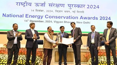 ರಾಷ್ಟ್ರೀಯ ಇಂಧನ ಸಂರಕ್ಷಣೆ 2024’ ಕರ್ನಾಟಕಕ್ಕೆ 2ನೇ ಸ್ಥಾನ, ಇಂಧನ ಅಭಿವೃದ್ಧಿ ನಿಗಮದ ಸಾಧನೆಗೆ ಪ್ರಶಸ್ತಿ