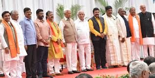 ಕರ್ನಾಟಕ ರಾಜ್ಯ ಸಚಿವ ಸಂಪುಟ ವಿಸ್ತರಣೆ : ಖಾತೆಗಳ ಮರು ಹಂಚಿಕೆ