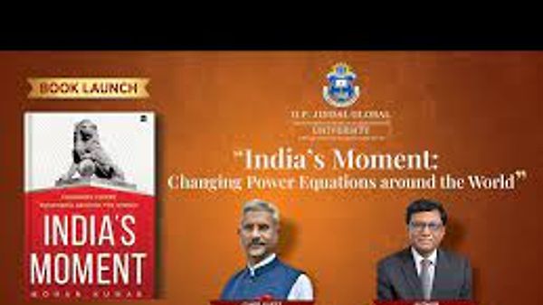 ಇತ್ತೀಚಿಗೆ ಎಸ್.ಜೈಶಂಕರ್ ಪ್ರಸಾದ್ ಅವರಿಂದ 'India's Moment' ಪುಸ್ತಕವನ್ನು ಬಿಡುಗಡೆ ಮಾಡಲಾಗಿದೆ.