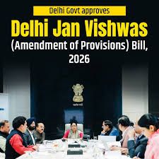 ದೆಹಲಿ ಜನ ವಿಶ್ವಾಸ ಮಸೂದೆ 2026: ಸಣ್ಣ ತಪ್ಪುಗಳಿಗೆ ಇನ್ಮುಂದೆ ಜೈಲಲ್ಲ, ದಂಡ ಮಾತ್ರ! - ಆಡಳಿತದಲ್ಲಿ ಹೊಸ ಸುಧಾರಣೆ