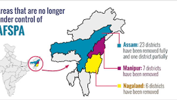 ಎಲ್ಲಾ ಈಶಾನ್ಯ ರಾಜ್ಯಗಳಿಂದ AFSPA ತೆಗೆದುಹಾಕಲಾಗುವುದು