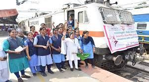 ಸಂಪೂರ್ಣ 'ಮಹಿಳಾ ಸಿಬ್ಬಂದಿ'ಗಳಿಂದ ಸಂಚರಿಸಿದ "ರಾಜ್ಯರಾಣಿ ಎಕ್ಸ್ ಪ್ರೆಸ್ ರೈಲು"
