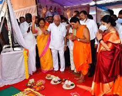 ದೇಶದ ಏಕೈಕ ಬಾಲಕಿಯರ ಸೈನಿಕ ವಸತಿ ಶಾಲೆಗೆ ಸಿಎಂ BSY ಶಂಕುಸ್ಥಾಪನೆ