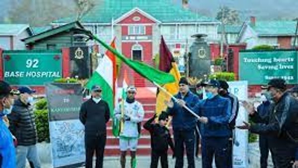 50 ದಿನದೊಳಗೆ 4,300 ಕಿ.ಮೀ. ಓಡಿ ಗಿನ್ನೆಸ್ ಬರೆಯಲಿರುವ ಯೋಧ !