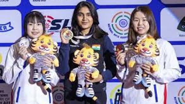 ಏಷ್ಯನ್ ಶೂಟಿಂಗ್ ಚಾಂಪಿಯನ್‌ಶಿಪ್ 2026: ಭಾರತದ  ಇಶಾ ಸಿಂಗ್‌ಗೆ ಬಂಗಾರದ ಪದಕ