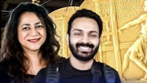 ಭಾರತೀಯ ಆನಂದ್ ಆರ್.ಕೆ. ಮತ್ತು ಸುಪರ್ಣಾ ಶರ್ಮಾಗೆ 2026ರ ಪ್ರತಿಷ್ಠಿತ 'ಪುಲಿಟ್ಜರ್ ಪ್ರಶಸ್ತಿ'