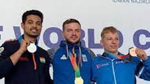 ಐಎಸ್ಎಸ್ಎಫ್ ವಿಶ್ವಕಪ್ ಶೋಟಿಂಗ್ ಪುರುಷರ ತಂಡದ ಸಂಜೀವ ಗೆ ಬೆಳ್ಳಿಯ ಪದಕ