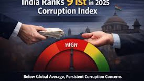 2025ರ ಜಾಗತಿಕ ಭ್ರಷ್ಟಾಚಾರ ಗ್ರಹಿಕೆ ಸೂಚ್ಯಂಕ (CPI) ಬಿಡುಗಡೆ: ಭಾರತಕ್ಕೆ 91ನೇ ಸ್ಥಾನ