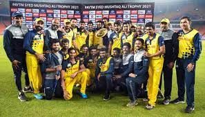 ಸಯ್ಯದ ಮುಸ್ತಾಕ ಅಲಿ ಟಿ20 ಚಾಂಪಿಯನ್ ಟ್ರೋಫಿ ಗೆದ್ದುಬಿಗಿದ ತಮಿಳುನಾಡು