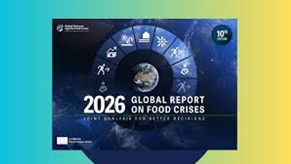 ಜಾಗತಿಕ ಆಹಾರ ಬಿಕ್ಕಟ್ಟು ವರದಿ 2026: 26.6 ಕೋಟಿ ಜನರಿಗೆ ಹಸಿವಿನ ಭೀತಿ! (GRFC 2026)