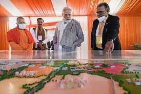 ಮೀರತ್‌ನಲ್ಲಿನ ಕ್ರೀಡಾ ವಿಶ್ವವಿದ್ಯಾಲಯಕ್ಕೆ ಶಂಕುಸ್ಥಾಪನೆ ನೆರವೇರಿಸಿದ ಮೋದಿ
